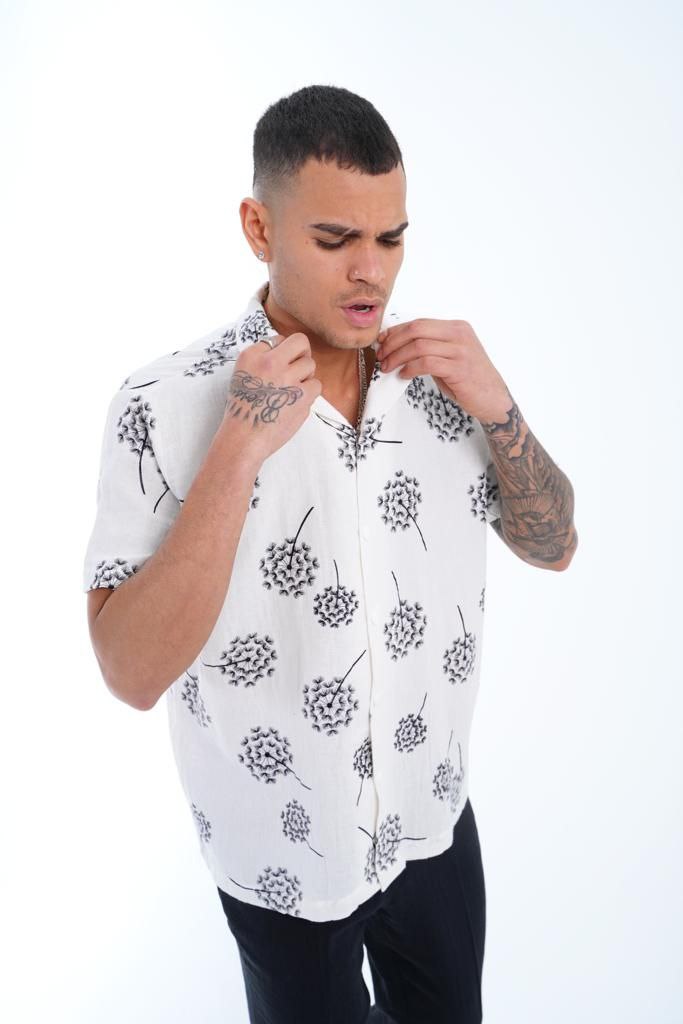 Spring shirt white